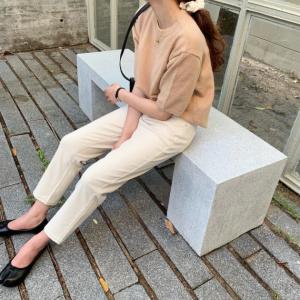 ホワイトデニム レディース 白 パンツ 韓国 ファッション レディース アンクル パンツ ストレッチ クロップド ハイウエスト きれいめ テの通販はau Pay マーケット Vestito 商品ロットナンバー