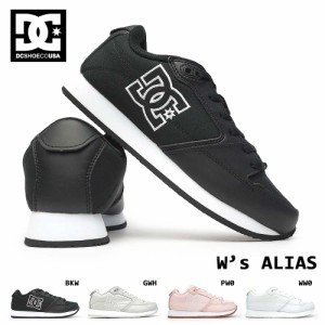 DC スニーカー レディース DW202008 DW204004 ALIAS 軽量 ストリート レトロ DC SHOES WOMENS ALIAS ADJS700094 ディーシーシューズ