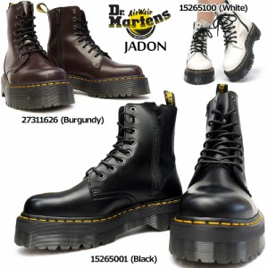 ドクターマーチン JADON ジェイドン 15265001 メンズ レディース ブーツ 8ホール 厚底 Dr.Martens QUAD RETRO JADON 8 EYE BOOT