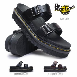 ドクターマーチン サンダル 厚底 マイルス 23523001 23523211 メンズ レディース レザー 本革 Dr.Martens ZEBRILUS MYLES