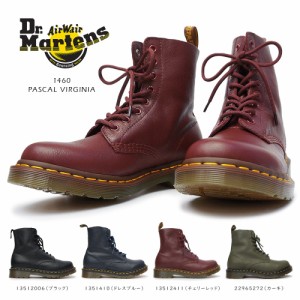 ドクターマーチン レディース 8ホール 1460 パスカル ヴァージニア 正規品 ブーツ 8アイブーツ Dr.Martens CORE 1460 PASCAL VIRGINIA