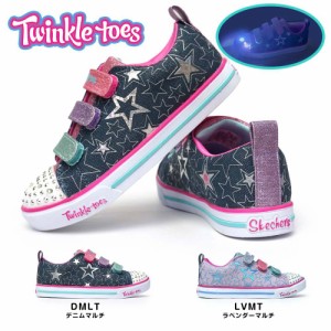 スケッチャーズ 光る靴 ガールズ 314036L エスライツ Twinkle Toes スターズ 星 子供靴 スニーカー キッズGirls S LIGHTS SPARKLE LITE S