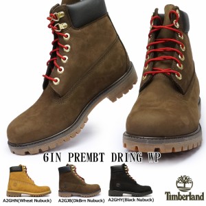 ティンバーランド 防水 ブーツ 6インチ プレミアム ブーツ Dリング WP メンズ ストリート アウトドア レザー Timberland 6inch