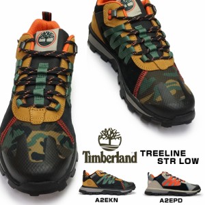 ティンバーランド メンズ スニーカー ツリーライン STR ロー アウトドア ハイキング ヌバック ファブリック Timberland TREELINE STR LOW