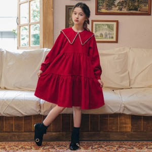 子供 長袖 赤ちゃん スカート 子供服 キッズ スウィート 結婚式 女児服 かわいい 春秋 可愛い 清新感 おしゃれ 赤ちゃん服 キッズワンピ