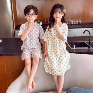 パジャマ 2点セット 綿100% 部屋着 寝間着 上下セット 女の子 子供服 トップス パンツ キッズパジャマ カジュアル 動物柄 おしゃれ 柔ら