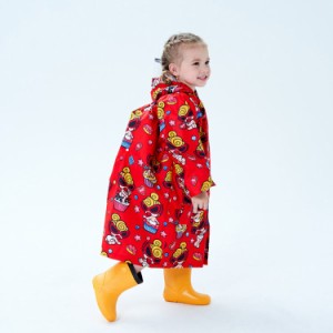 レインコート キッズ かわいい カッパ レインウェア ポンチョ 雨具 子供 防水 カッパ ランドセル対応 レインポンチョ 女の子 男の子 通学