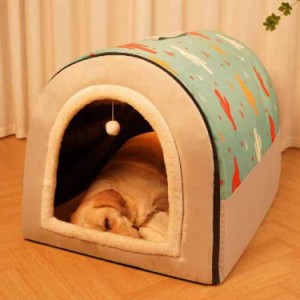 ペットハウス ペットベッド ドーム型 猫 犬 2way 大型犬/中型犬/小型犬 室内用 洗える 猫ベッド 犬ベッド 猫ハウス 犬ハウス 冬用 夏用 