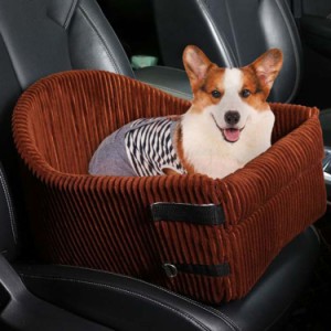 ドライブボックス ドライブベット 小型犬 ペット用品 車載 肘掛け アームレスト カー用品 キャリー 車用 いぬ ドライブ用品 外出 病院 通