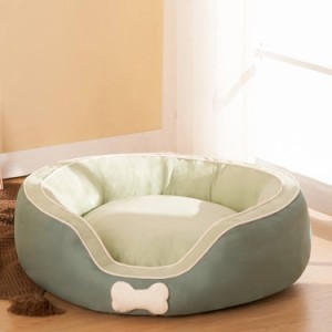 犬 ベッド かわいい ペット ふかふか ベット 犬ベッド おしゃれ 丸形 屋内用 クッション 洗える 犬用 布団 ペットベッド ペットベット 猫