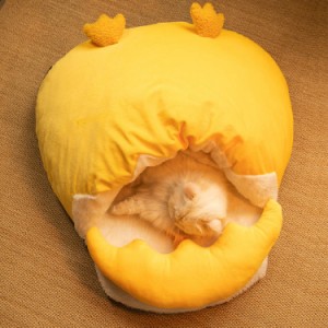 ペット用 あったか寝袋 小型犬用/猫用 マット 寝袋 ふわふわ もこもこ 犬 猫 ペットベッド 犬ベッド 猫ベッド ペット用品 寝ぶくろ 布団 