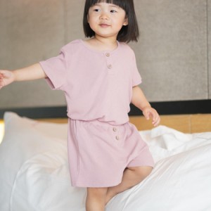 ボーイズベビー半袖ルームウェア 子供服 キッズ ベビー 男の子 女の子 ルームウェア パジャマ ガールズ ベビー パジャマ 赤ちゃん服 通気