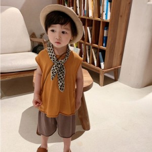 パジャマ キッズ 子供服 男の子 女の子 ノースリーブ ベビー服 上下セット ショートパンツ 肌着 ルームウエア 部屋着 寝間着 肌にやすい 