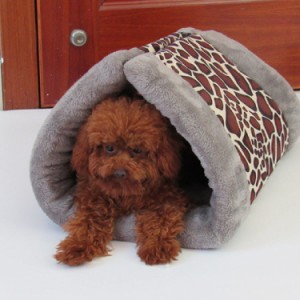 暖かい！もぐって楽しい ペットソファ ペットベット 犬ベッド ペットベッド 冬用犬ベッド 2WAYトンネルハウスペットソファ ペットベット 