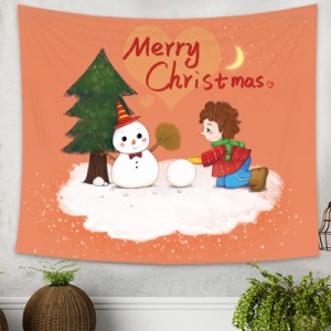 クリスマス タペストリー クリスマス飾り物 クリスマスツリー 壁掛け 装飾布 ポスター 背景布 壁飾り 多機能 リビング ベッドルーム 部屋