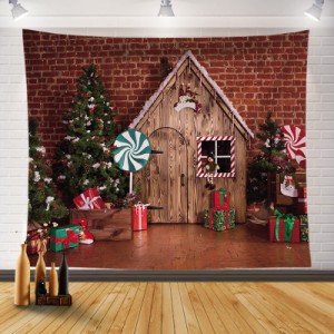 クリスマス装飾品 タペストリー 壁掛け 暖炉 クリスマス 飾り パーティー リビングルーム ベッドルーム 部屋 おしゃれ壁掛け 装飾布 イン
