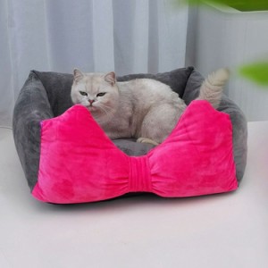 ペットベッド ペットクッション ペットマット ペットソファ 犬 猫 ベッド スクエア型 可愛いペットベッド ぐっすり眠る ふわふわ もこも
