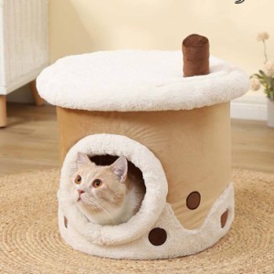 あったか ペットハウス 犬 猫 ペット ドーム型 冬 通年 暖かい 洗える おしゃれ 可愛い ベッド 小型犬 ふかふか 犬小屋 クッション ベッ