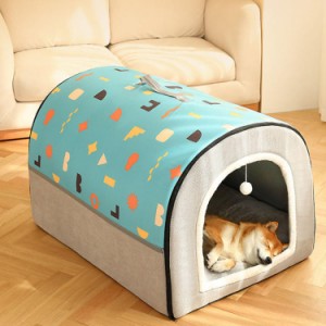 ドッグハウス 犬 猫 ベッド ドーム型 猫ハウス ペット用ベッド ペットベッド 冬 おしゃれ かわいい あったか ベッド グッズ あったかグッ