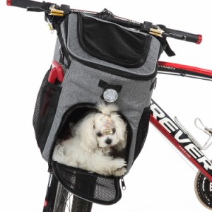 ペット キャリーバッグ ショルダー ペット用 多機能 自転車 旅行 猫 犬 キャリーボックス お散歩 お出かけ 安全 3WAY ドライブボックス 