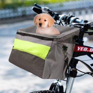 アウトドア 自転車前カゴ ペットリュック ペット キャリーバッグ 犬 猫 小型犬 うさぎ おしゃれ おでかけ お出かけ 散歩 猫用 折りたたみ