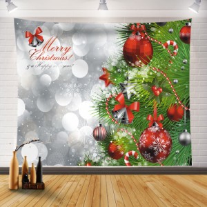 タペストリー クリスマスツリー 北欧風 クリスマス 飾り 壁掛け 窓の装飾 クリスマスデコレーション 柔らかく 装飾布 ホームデコ インテ