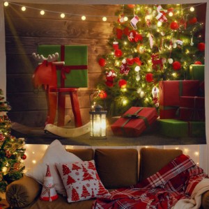 クリスマス 飾り タペストリー 大判 北欧 おしゃれ 壁掛け クリスマス飾り クリスマスデコレーション 多機能 装飾布 欧米風 インテリア 