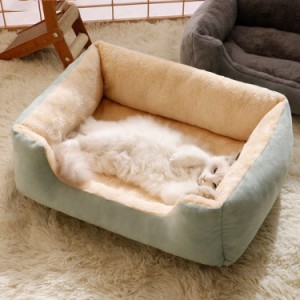 ペットベッド ふわふわ ペットクッション 冬用 ペット ベッド 猫 犬 ベッド クッション ペット用ベッド 冬寝床 保温防寒 小型犬 中型犬 