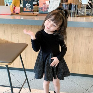 ベビー 子供服 キッズ服 長袖 スカート 韓国風 Aライン 春秋 赤ちゃん おしゃれ 通学 普段着 キッズスカート 女児服 発表会 結婚式 春夏 