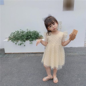 女の子 子供服 キッズ服 スカート ワンピース 韓国風 Aライン 春秋 赤ちゃん おしゃれ キッズワンピース 洋服 女児服 可愛い 結婚式 幼児