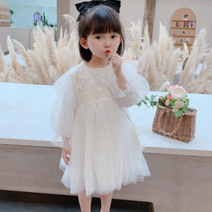 女の子 子供服 キッズ服 韓国風 Aライン 春秋 赤ちゃん おしゃれ 女児服 誕生日 卒業式 キッズ 子供用 韓風 キッズワンピース かわいい 