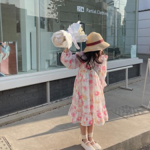 子供服 ワンピース 女の子 長袖 子供 春夏 幼児 卒業式 ベビー服 シンプル 女児服子供用 可愛い 結婚式 誕生日 女児服 赤ちゃん服 Aライ