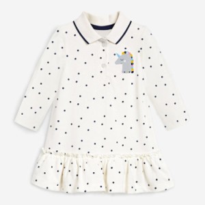 長袖 ワンピース ベビー服 水玉 ドット フォーマル ワンピース 女児服 子供 ドレス 女の子 ワンピース Aライン 卒業式 普段着 誕生日 子