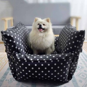 ペットソファー ドライブキャリー ペットソファ 犬猫用 後部座席 猫用 ドライブベッド ペットベッド ポータブル 車載のペットベッド 車載