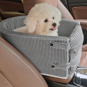 ドライブベッド いぬカー用品車。犬ベッド車載肘掛け アームレストペットソファーカー用品車ドライブベッド いぬドライブ用品旅行 お出か