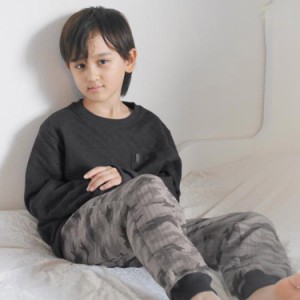 キッズ パジャマ 綿100％ 長袖 キルトニット 男の子 女の子 ユニセックス ルームウェア 100cm 110cm 120cm 130cm 140cm 150cm 95 秋冬 冬