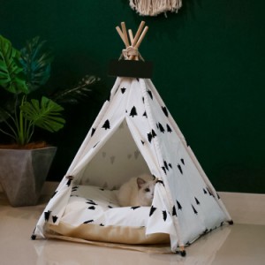 ペットベッド 犬 ベッド 猫 ベッド 室内 室外 ペット テント ベッド 犬小屋 猫小屋 簡単組み立て 洗濯可能 おしゃれ かわいい マットレス