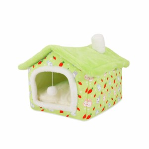 猫 ベッド 犬 ベッド ペットベッド ドーム型 ベッド クッション ペット用寝袋 丸洗い 冬用 ふわふわ 可愛い 滑り止め 高反発 小型犬 中型