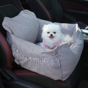 ペットソファー ペット用 ドライブボックス ドライブベッド 座席シート ペットボックス 車載用 小型犬 猫用 キャリーバッグ 後部座席 飛