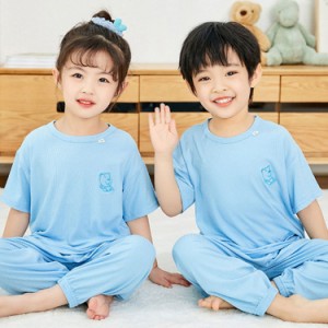 子供 パジャマ キッズ ルームウェア tシャツ ショートパンツ 上下セット 男の子 女の子 半袖 トップス パンツ 夏 赤ちゃん服 肌着 スーツ