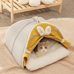 ペットテント ベッド 寝具 クッション付き 猫 犬 可愛い 暖かい ペットテント ペット用ベッド 寝具 クッション付き 暖かい テント 可愛い