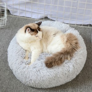 ペット用ベッド ペットベッド 猫用 犬用 室内用 ふかふか ふわふわ シンプル お洒落 かわいい 寝具 寝床 クッション ペット用品 イヌ ネ