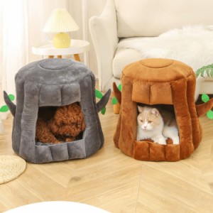 犬 猫 ベッド ハウス 2way ペット用ベッド ペットハウス 猫小屋 冬用 折りたたみ ドーム マット 猫ハウス 犬ハウス 屋内 冬 ふわふわ 暖