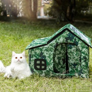 犬小屋 猫小屋 ペットハウス 野良猫 野良犬 防寒 暖かい ペットシェルター 屋外ペットハウス 屋外防水キャットハウス 防水ペットキャット