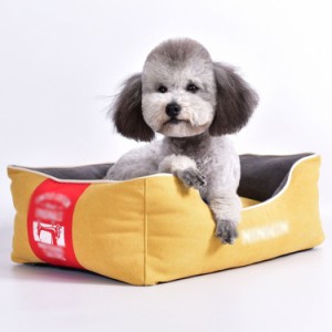 ペットベッド ペットソファ 猫用 犬用ベッド 寝床 通年タイプ クッション付き カバー取り外し可能 洗える ペットマット オールシーズン 