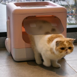 折り畳みで便利 大型猫にも快適なゆったりサイズ キャットトイレ 猫用トイレ 猫用トイレ フルカバー 折りたたみ 大きめ 大型 猫砂 飛び散