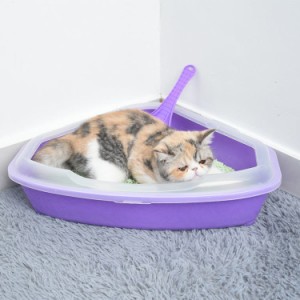 キャットトイレ ねこトイレ 耐久性 砂の飛び散り防止 猫用品 猫トイレ 子猫 トイレ おしゃれ 猫用トイレ本体 清潔 掃除しやすい 飛び散ら