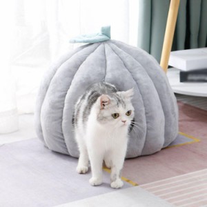 猫 犬 ペットベッド ドーム型 おしゃれ ペットハウス ペット用 テントベッド 可愛い ペットソファ ふわふわ ぐっすり眠れる テントベッド