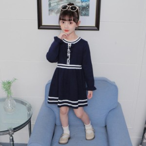 ベビー 子供服 キッズ服 長袖 韓国風 Aライン 春秋 赤ちゃん おしゃれ カジュアル 通学 普段着 キッズスカート 女児服 赤ちゃん服 卒業式