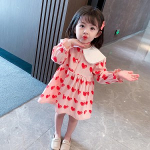 キッズ服 ベビー スカート 長袖 子供服 かわいい 結婚式 通園 キッズ 服 長袖スカート おしゃれ 誕生日 ベビー服 女児服 ワンピース 子供